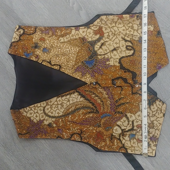 Vtg Kenar Beaded Vest - Picture 14 of 16